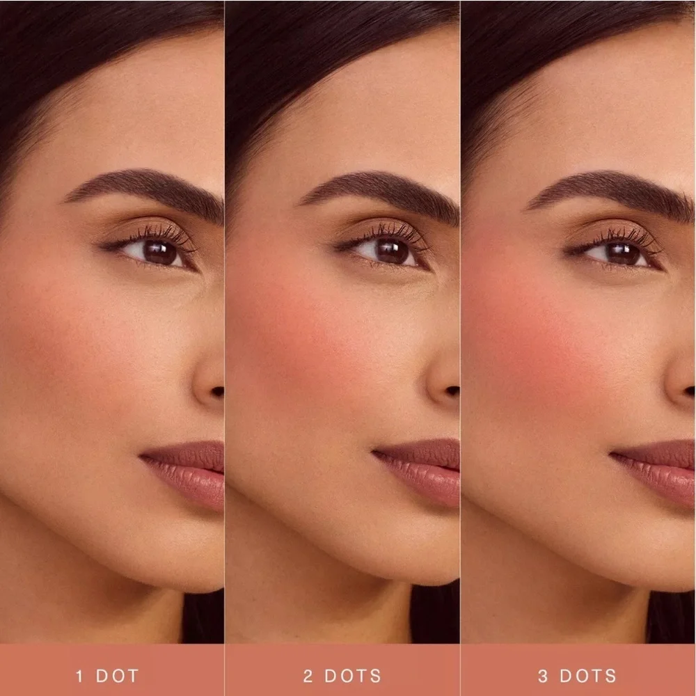 NEW Rare Beauty Soft Pinch Liquid Blush Dewy Finish in Happy Cool Pink Color